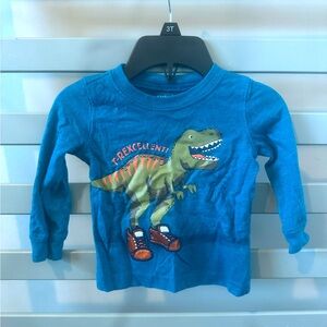 Dinosaur Toddler Boy Long Sleeve Shirt